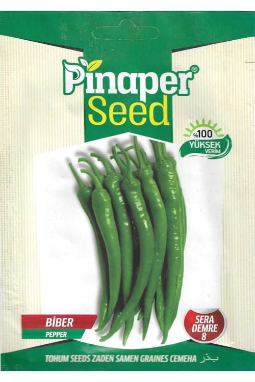 Sera Demre Biberi Tohumu 5 Gr Pınaper Tohumculuk