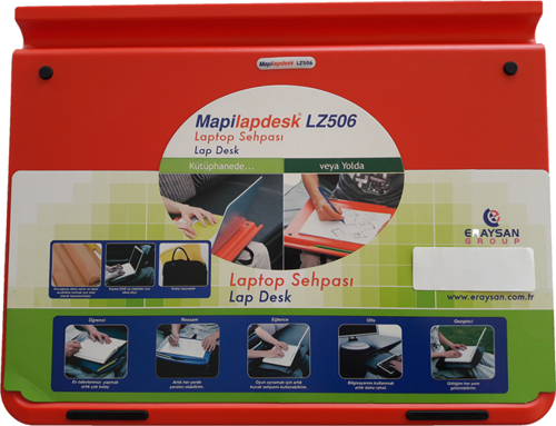 LAPDESK LZ506 LAPTOP SEHPALARI KIRMIZI