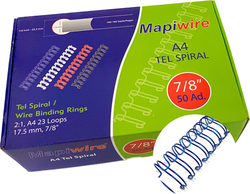 WİRE 7/8 KUTU TEL M.MAVİ  50 AD.
