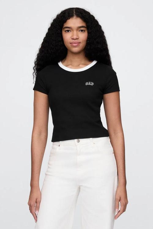 V-Jpn Ss Small Logo Kadın Tişört