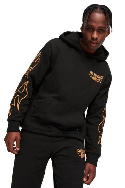 Caution Hoodie Erkek Kapüşonlu Sweat