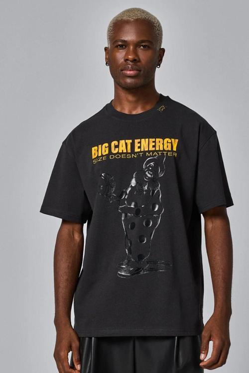 Big Cat Energy Erkek Tişört