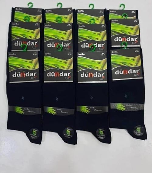PLUS 5602 ERKEK BAMBU LİKRALI ÇORAP 12 ADET