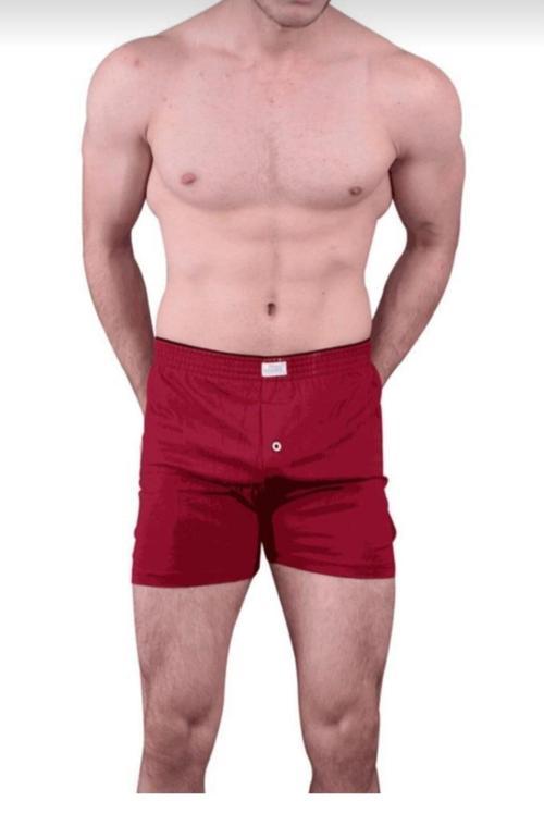 127 ERKEK HAVLU KEMER PENYE BOXER ŞORT TEKLİ