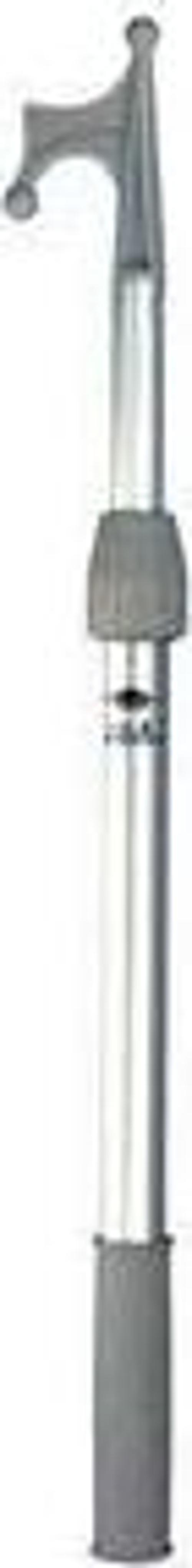 Teleskopik kakıç. Anodize alüminyum, Ø35mm. 120/220cm