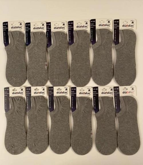 PLUS 5558 ERKEK DİKİŞSİZ SNEAKER ÇORAP 12 ADET