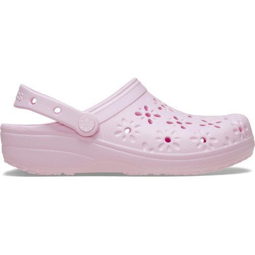 Classic Floral Cut Out Clog Terlik/Sandalet 210927-6ZW