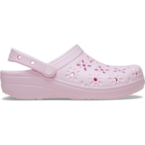 Classic Floral Cut Out Clog Terlik/Sandalet 210927-6ZW