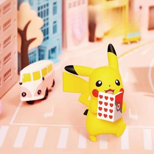 Pokemon Pikachu  Kawaii Anime Figür Model 1 