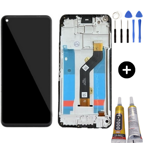 İnfinix Note 7 Uyumlu Çıtalı OLED Lcd Ekran Dokunmatik + Montaj Seti