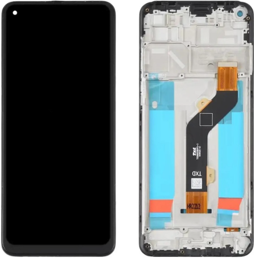 İnfinix Hot 10 Uyumlu Çıtalı HK Lcd Ekran Dokunmatik