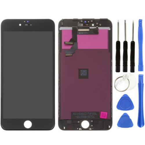 iPhone 6G Plus Uyumlu Servis Lcd Ekran Dokunmatik Siyah + Tamir Seti