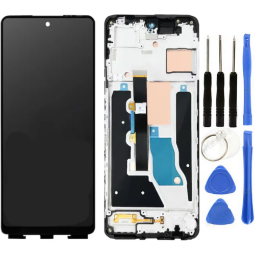 Camon 20 Pro Uyumlu Çıtalı OLED Lcd Ekran Dokunmatik + Tamir Seti