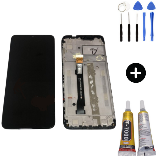 General Mobile GM 21 Plus Uyumlu Çıtalı HK Lcd Ekran Dokunmatik + Montaj Seti