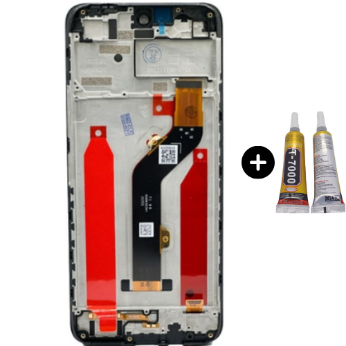 İnfinix Hot 20 Play Uyumlu Çıtalı Lcd Ekran Dokunmatik + B7000