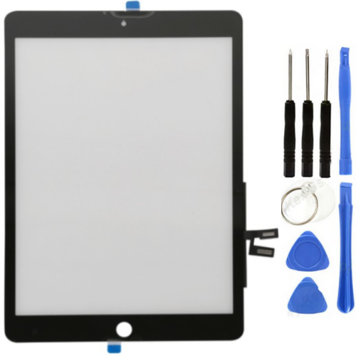 iPad 9.Nesil A2602-A2603-A2604-A2605 Uyumlu Servis Dokunmatik Siyah + Tamir Seti