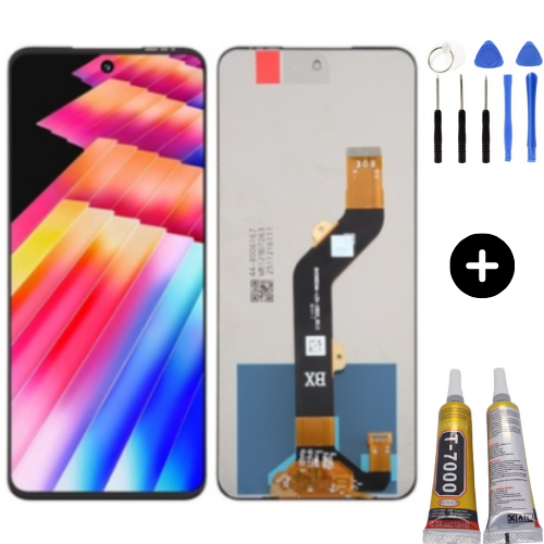 İnfinix Hot 30 Play Uyumlu Lcd Ekran Dokunmatik + Montaj Seti