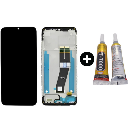 General Mobile GM 21 Uyumlu Çıtalı OLED Lcd Ekran Dokunmatik + B7000