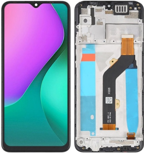 İnfinix Hot 10 Play Uyumlu Çıtalı HK Lcd Ekran Dokunmatik
