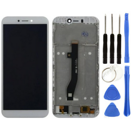 General Mobile GM 8 Go Uyumlu Çıtalı A Kalite Lcd Ekran Dokunmatik Beyaz + Tamir Seti