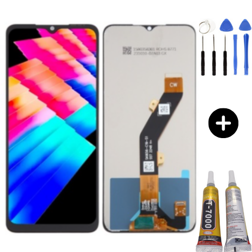 İnfinix Hot 30 Uyumlu Servis Lcd Ekran Dokunmatik + Montaj Seti