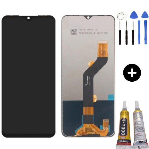İnfinix Hot 9 Play Uyumlu Servis Lcd Ekran Dokunmatik + Montaj Seti