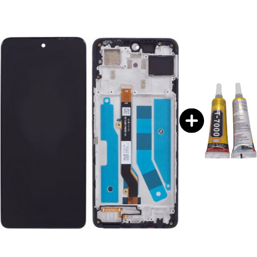 İnfinix Note 30 Uyumlu Çıtalı OLED Lcd Ekran Dokunmatik + B7000