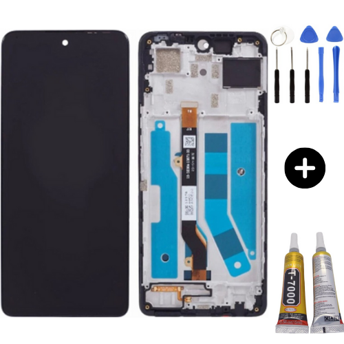 İnfinix Note 30 Uyumlu Çıtalı Lcd Ekran Dokunmatik + Montaj Seti