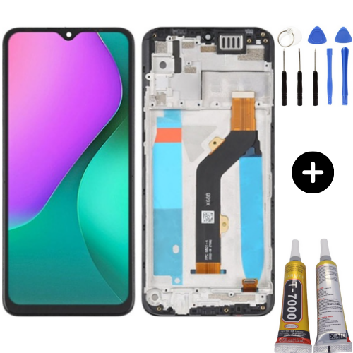 İnfinix Hot 10 Play Uyumlu Çıtalı A Kalite Lcd Ekran Dokunmatik + Montaj Seti