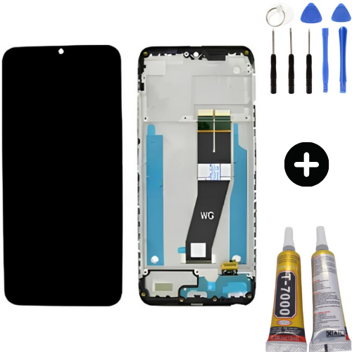 General Mobile GM 21 Uyumlu Çıtalı OLED Lcd Ekran Dokunmatik + Montaj Seti