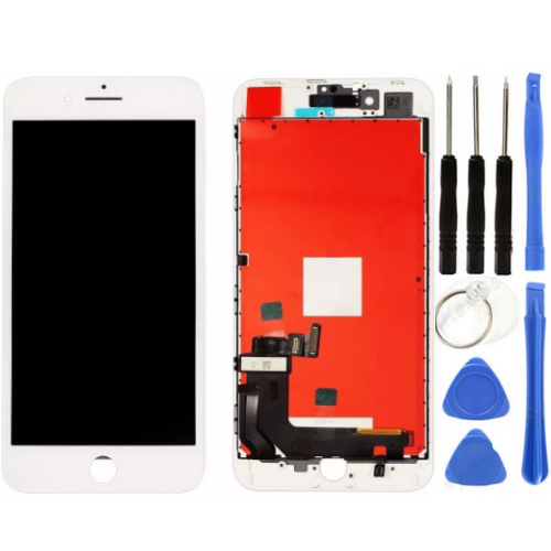 iPhone 8G Uyumlu Servis Lcd Ekran Dokunmatik Beyaz + Tamir Seti
