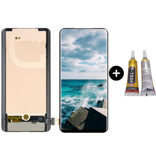 Oneplus 7 Pro Uyumlu HK Lcd Ekran Dokunmatik + B7000