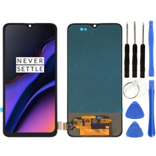 Oneplus 6T Uyumlu HK Lcd Ekran Dokunmatik + Tamir Seti