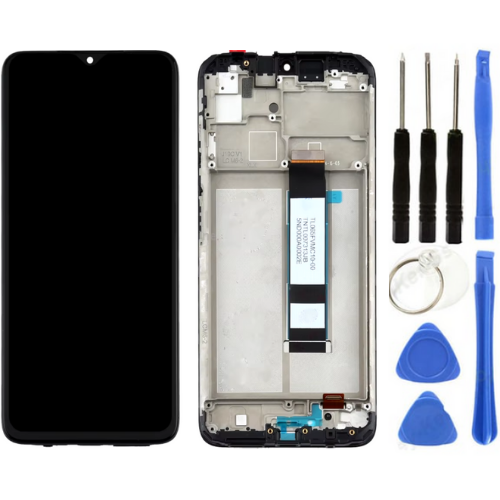 Xiaomi Redmi 9T Uyumlu Çıtalı Lcd Ekran Dokunmatik + Tamir Seti