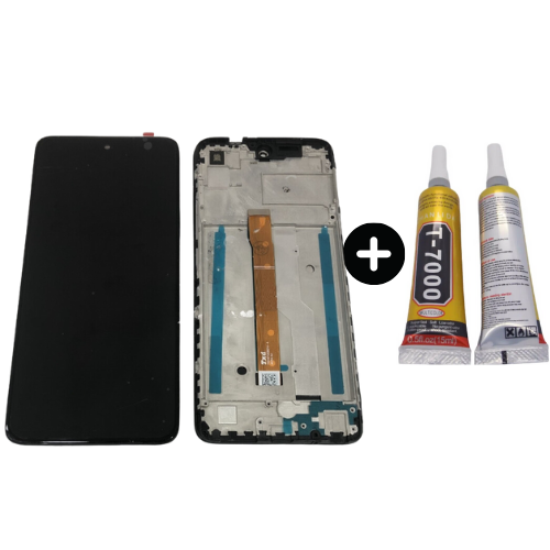 Omix X300 Uyumlu Çıtalı Servis Lcd Ekran Dokunmatik + B7000