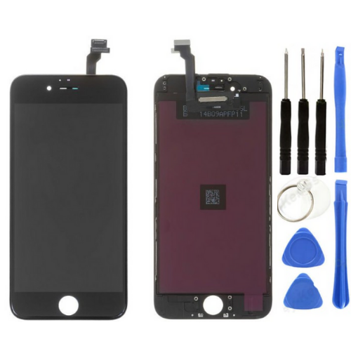 iPhone 6 Plus Uyumlu HK Lcd Ekran Dokunmatik Siyah + Tamir Seti