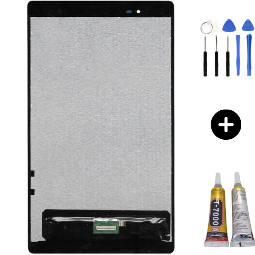 Lenovo Tab 4 8 Plus 8704F Uyumlu Servis Lcd Dokunmatik Set + Montaj Seti