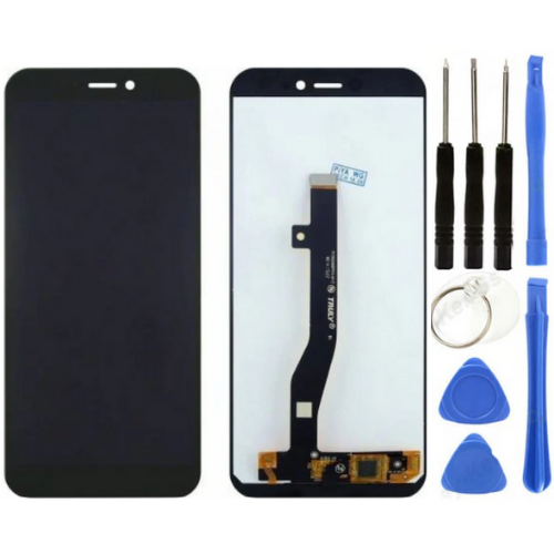 General Mobile GM 8 Go Uyumlu A Kalite Lcd Ekran Dokunmatik Siyah + Tamir Seti