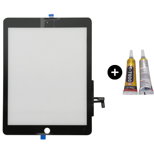 iPad Air 1.Nesil A1474-A1475-A1476 Uyumlu HK Dokunmatik Siyah + B7000