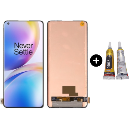 Oneplus 8 Pro Uyumlu OLED Lcd Ekran Dokunmatik + B7000
