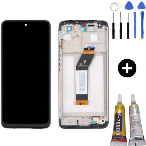 Xiaomi Redmi 10 Uyumlu Çıtalı HK Lcd Ekran Dokunmatik + Montaj Seti