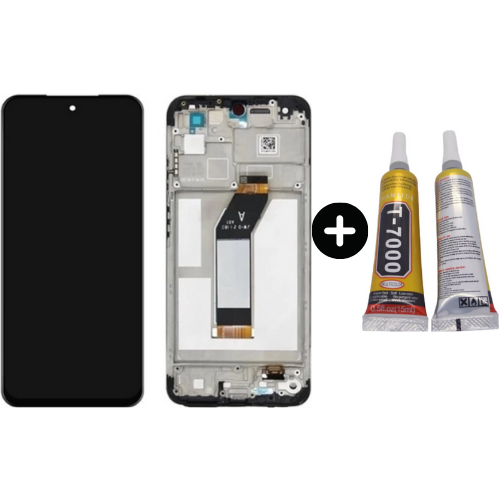 Xiaomi Redmi 10 5G Uyumlu Çıtalı OLED Lcd Ekran Dokunmatik + B7000