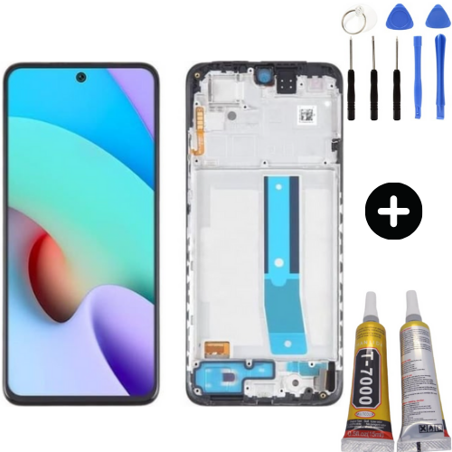 Xiaomi Redmi Note 11 Uyumlu Çıtalı A Kalite Lcd Ekran Dokunmatik + Montaj Seti
