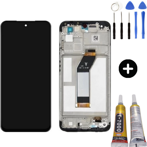 Xiaomi Redmi 10 5G Uyumlu Çıtalı OLED Lcd Ekran Dokunmatik + Montaj Seti