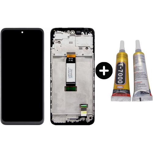 Xiaomi Redmi 12 Uyumlu Çıtalı OLED Lcd Ekran Dokunmatik + B7000