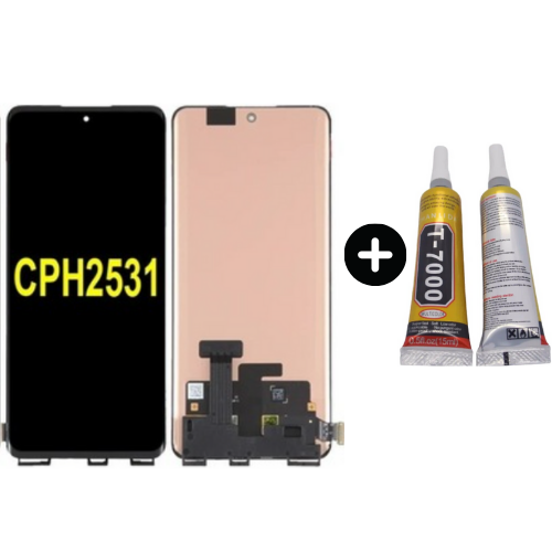 Oppo Reno 10 Uyumlu Servis Lcd Ekran Dokunmatik + B7000