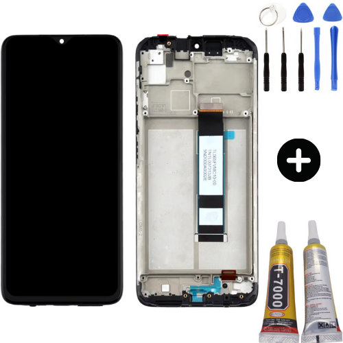 Xiaomi Redmi 9T Uyumlu Çıtalı HK Lcd Ekran Dokunmatik + Montaj Seti