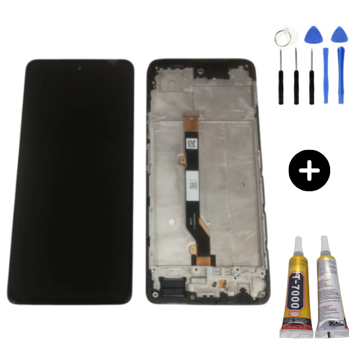 İnfinix Hot 40 Pro Uyumlu Çıtalı Servis Lcd Ekran Dokunmatik + Montaj Seti