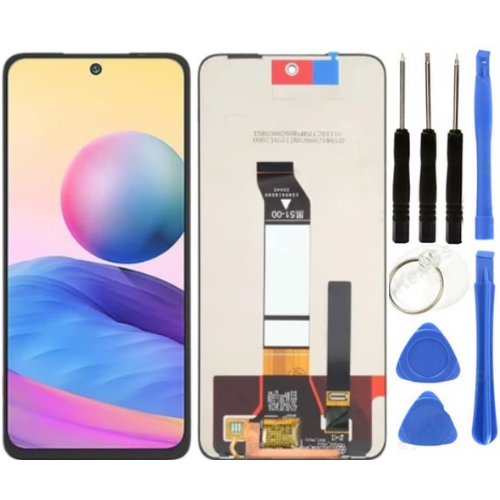 Xiaomi Redmi Note 10 5G Uyumlu Servis Lcd Ekran Dokunmatik + Tamir Seti
