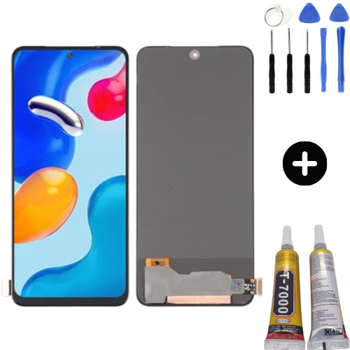 Xiaomi Redmi Note 11 Uyumlu Servis Lcd Ekran Dokunmatik + Montaj Seti